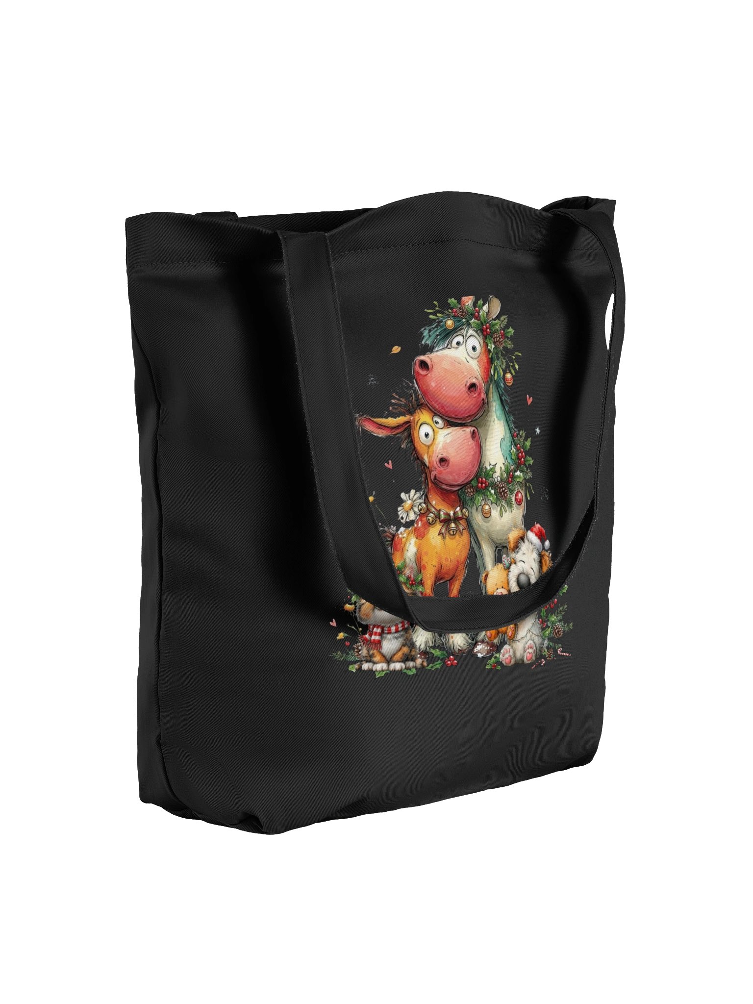 Whimsical Christmas Animals Tote Bag product image (8)