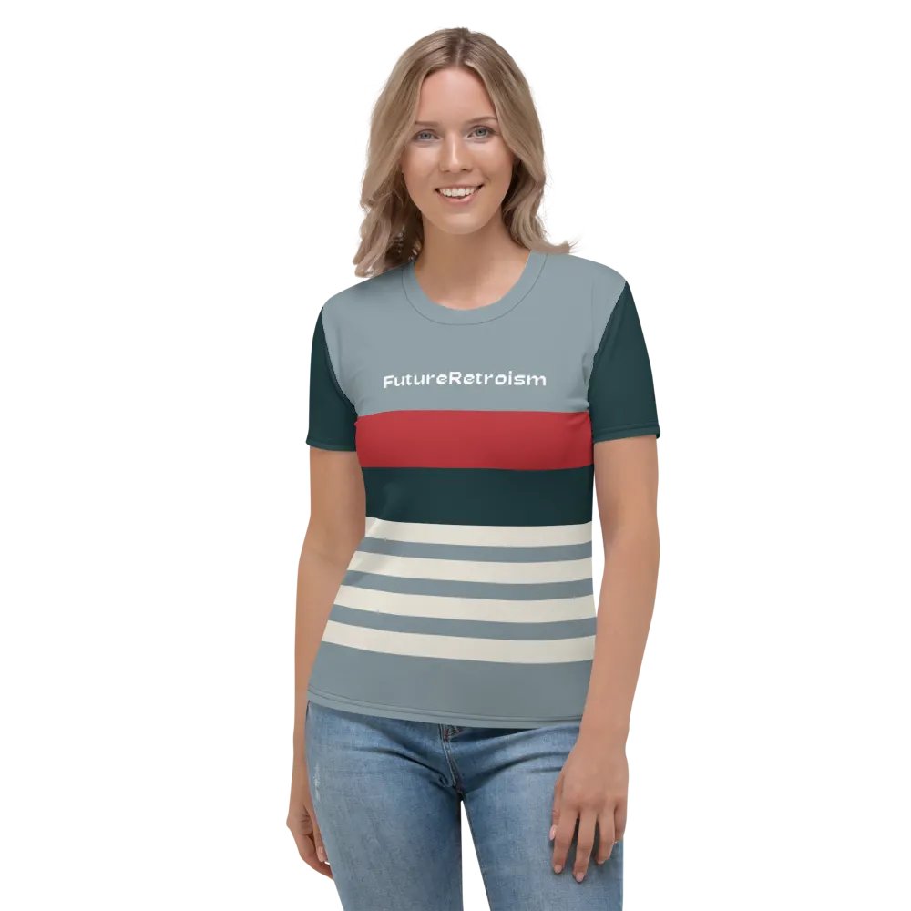 FR AOP Women's Crew Neck T-Shirt product image (1)