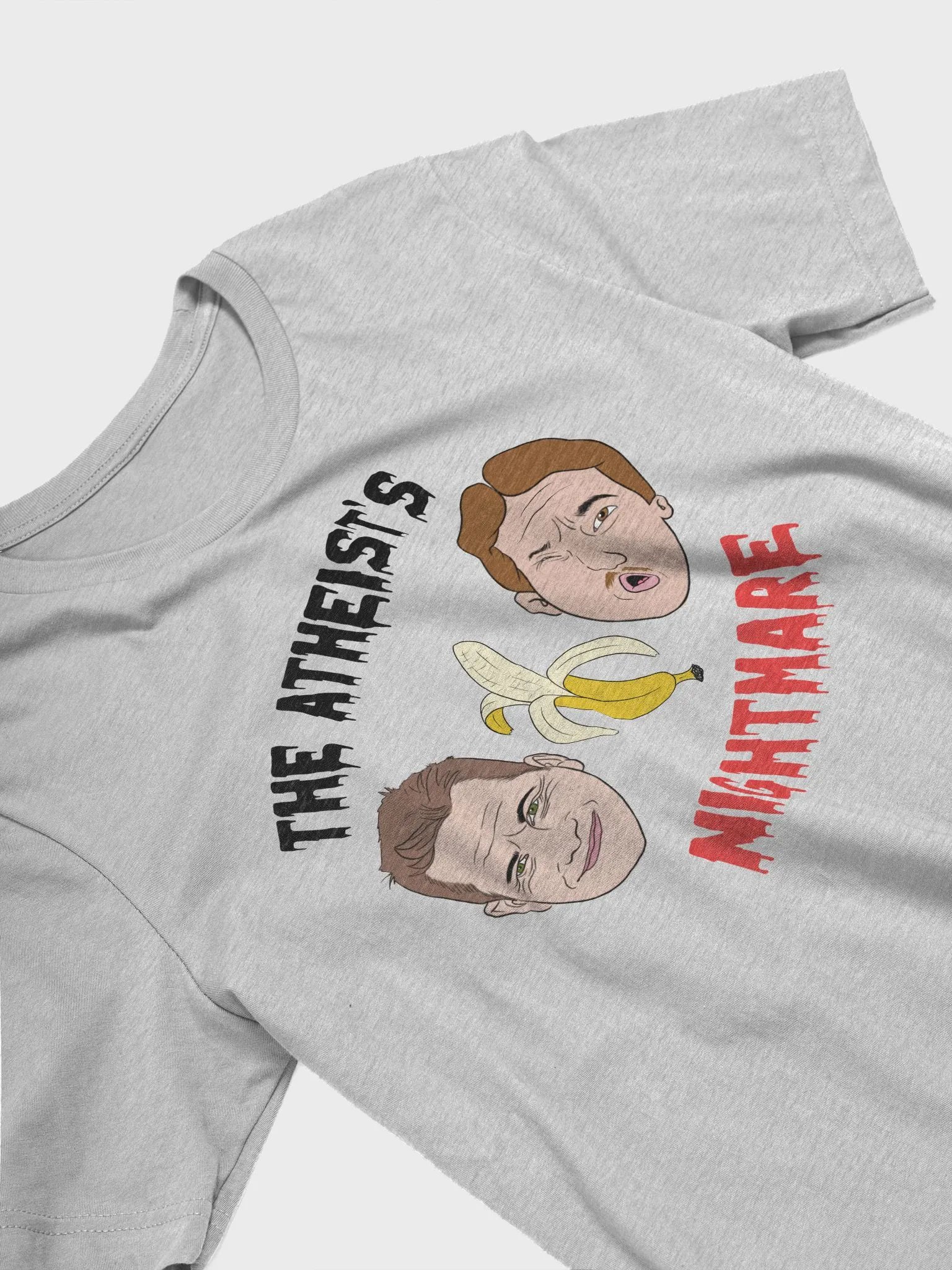 Atheist's Nightmare shirt (black text) shirt product image (3)