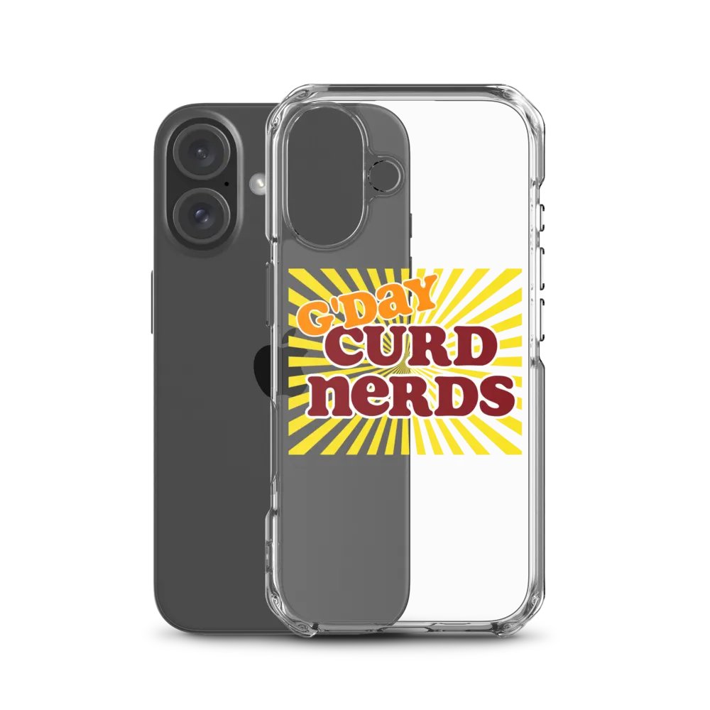 G'day Curd Nerds iPhone Case product image (50)