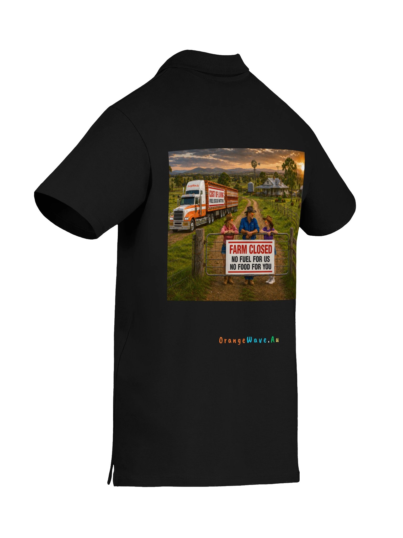 No Fuel for Us - No Food for You Polo product image (8)