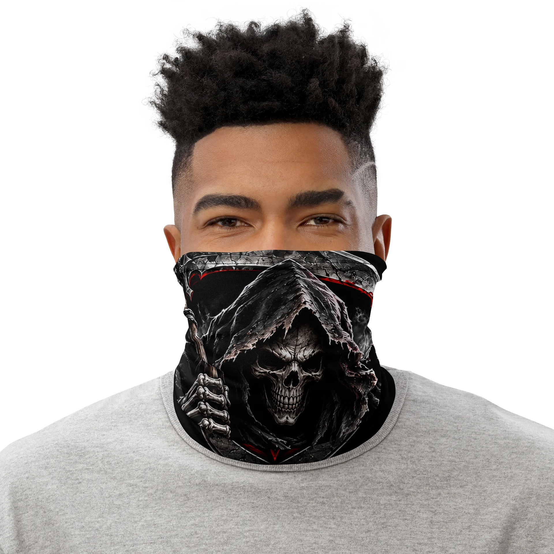 Hardluck Express Gothic Hooded Reaper Neck Gaiter product image (1)