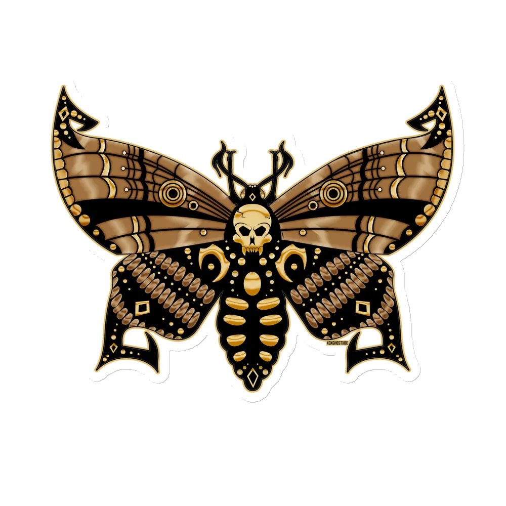 Death Head Moth Magnet product image (1)