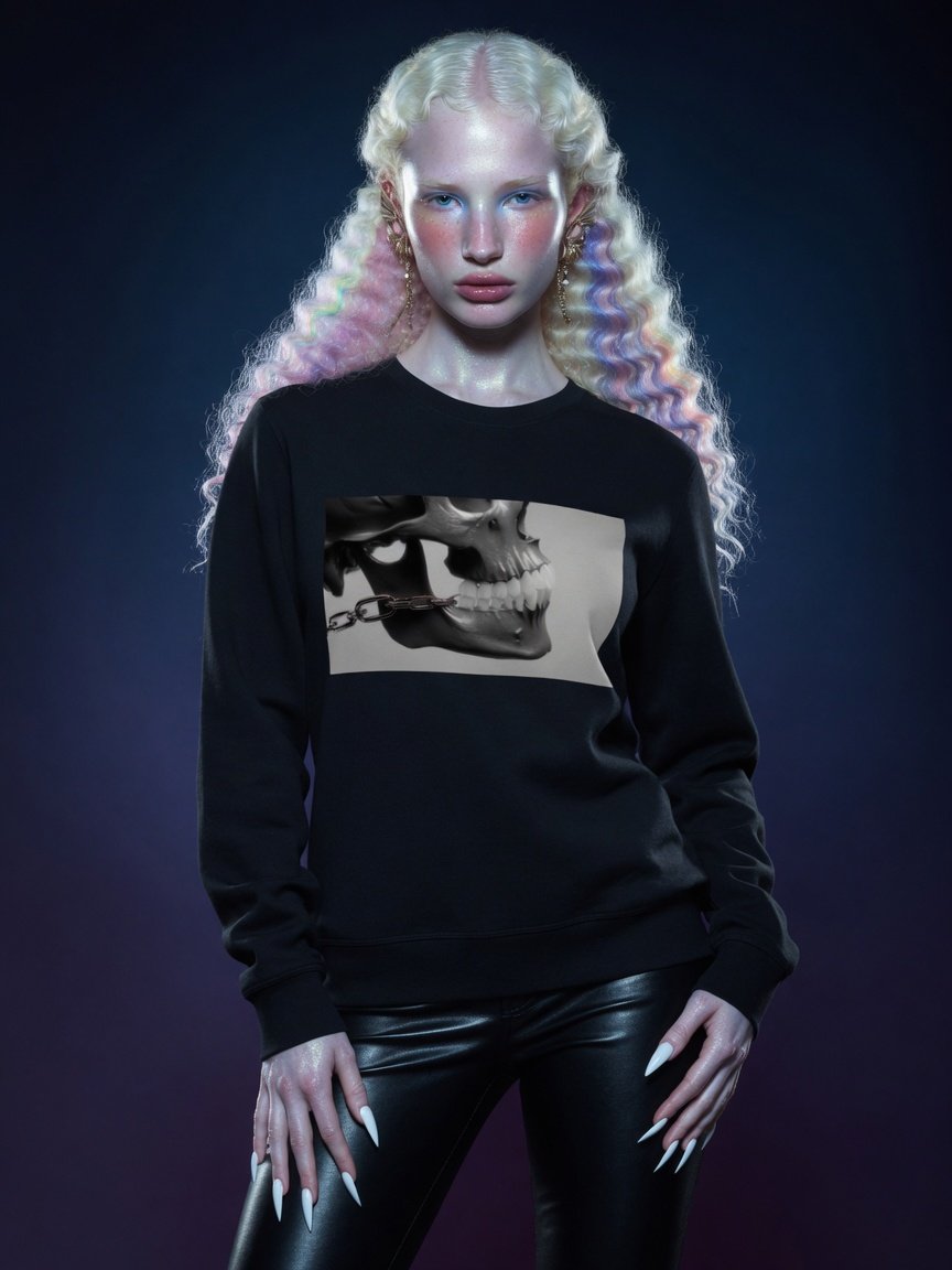 CONTROL ORGANIC COTTON LONG SLEEVE SWEAT SHIRT (U) product image (6)