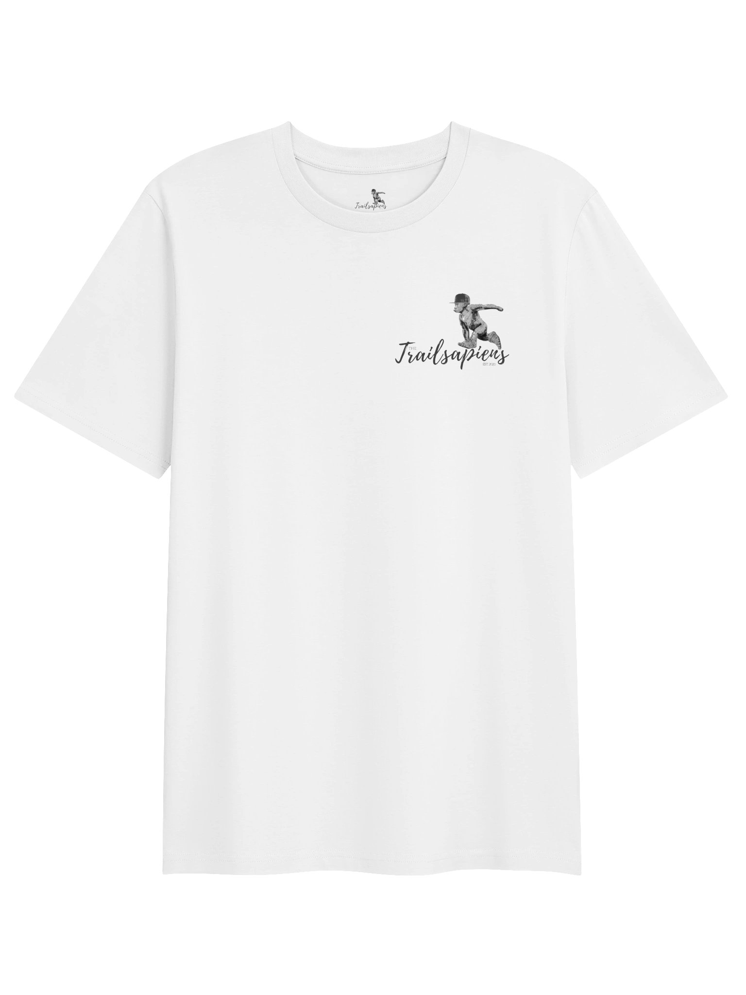ECO-Friendly & Organic Premium Quality T-shirt with Trailsapiens logo (Midweight fabric (5.3 oz) product image (2)
