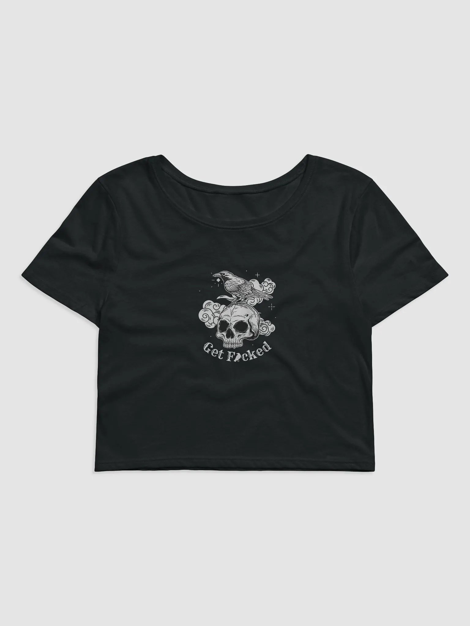 Get Got Cropped Tee (White Design) product image (1)