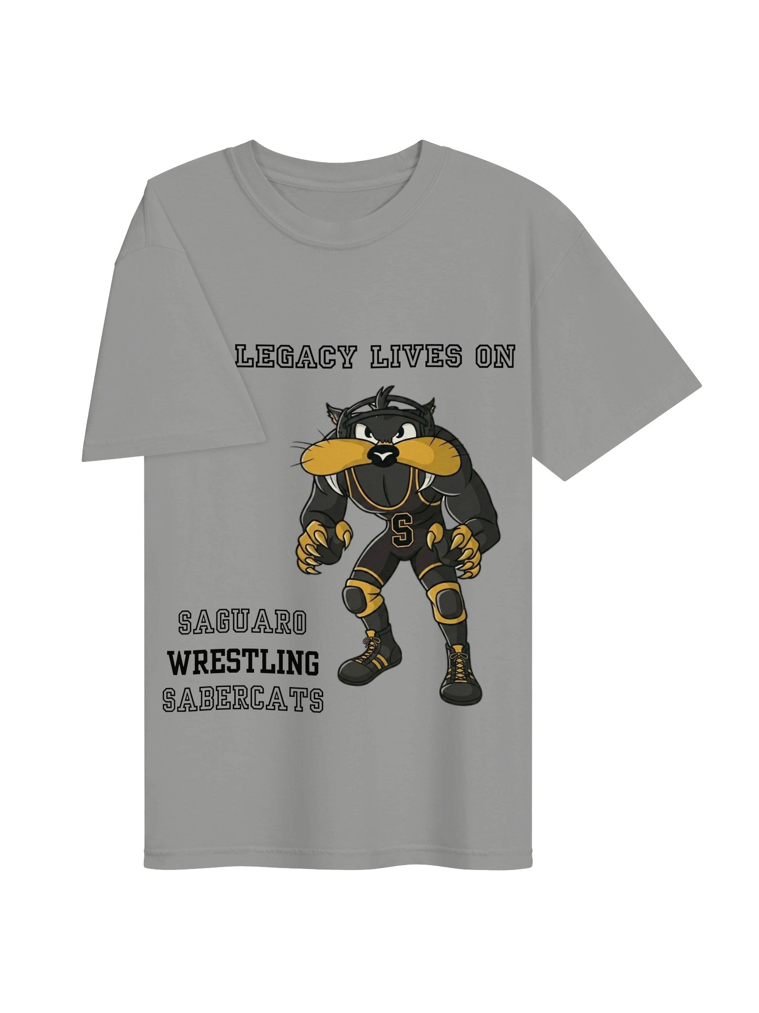 Saguaro Sabercats Wrestling Legacy Tee product image (14)
