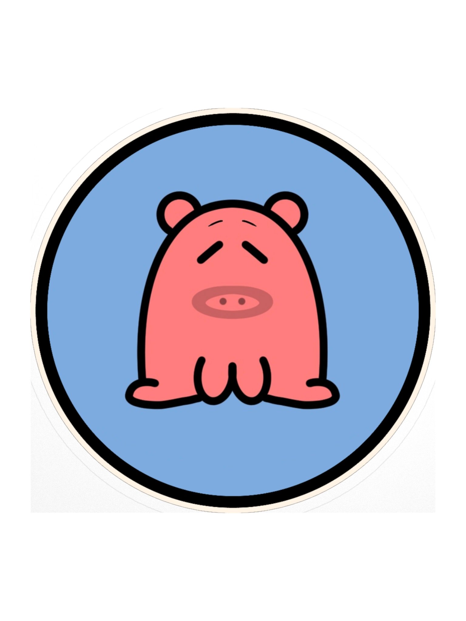 Original Pig Sticker product image (4)