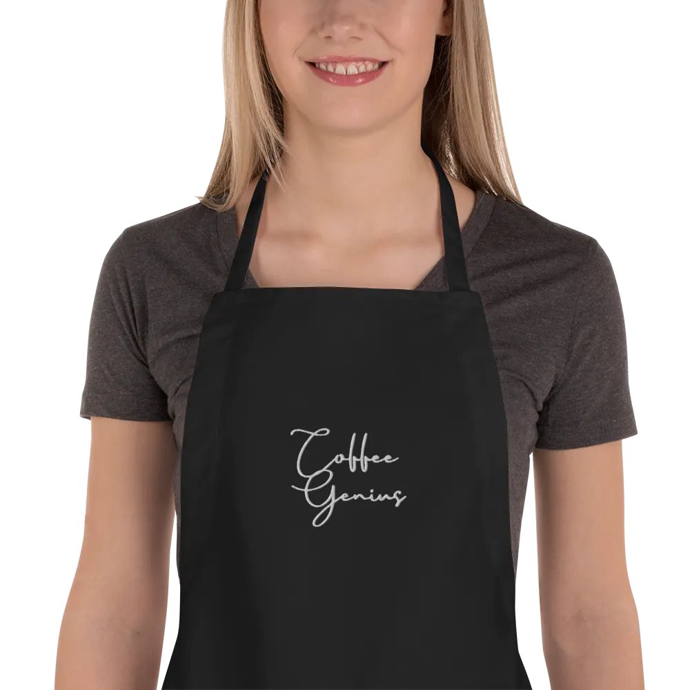 Coffee Genius Embroidered Apron product image (3)