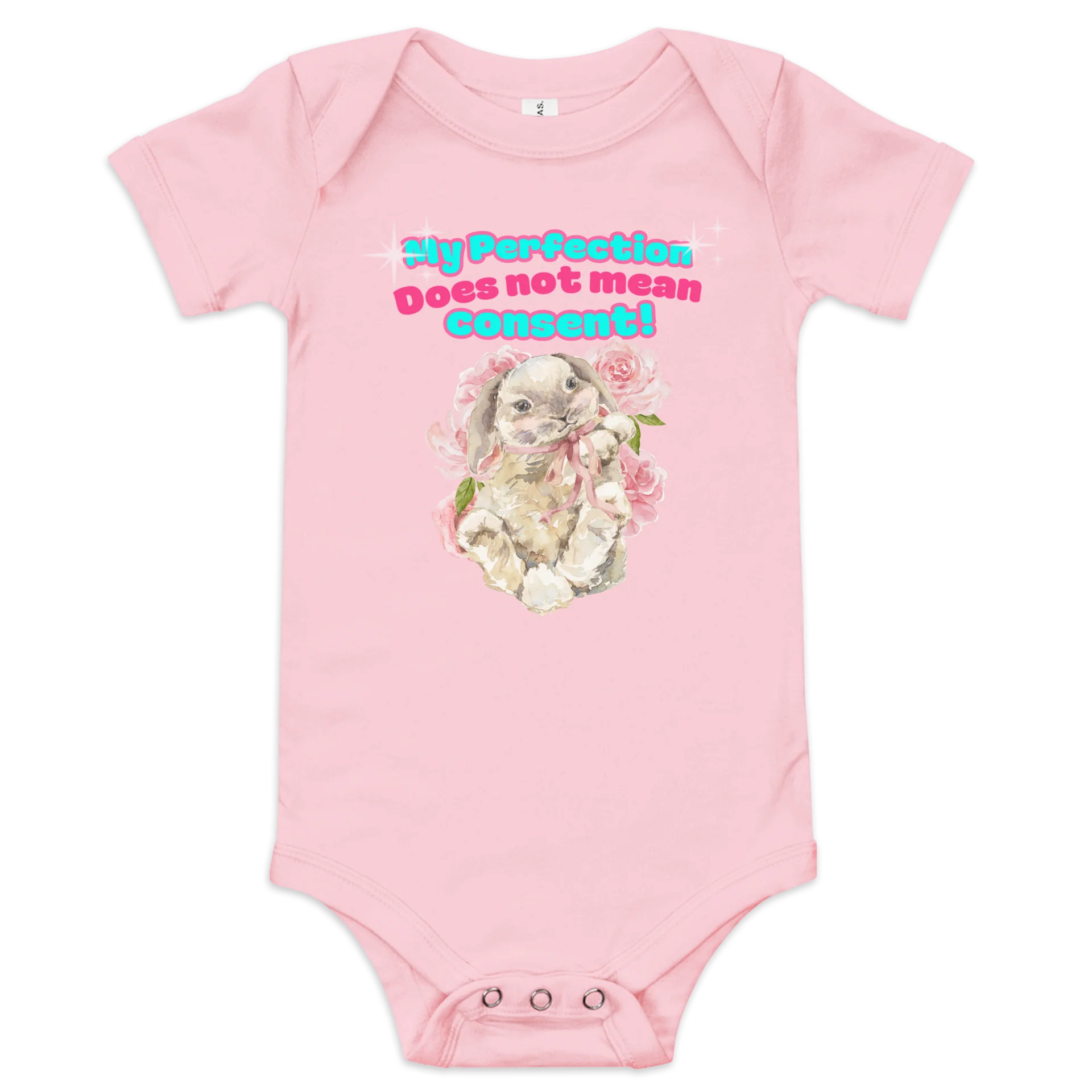 My perfection does not mean consent!🩷Super Soft🪽Onesie🩷 product image (2)