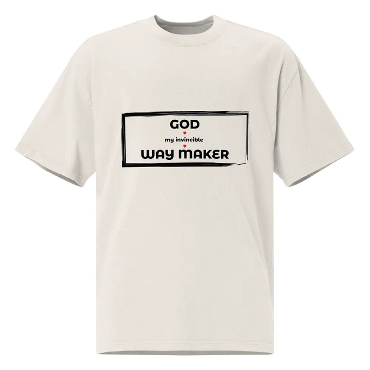 GOD MY INVINCIBLE WAY MAKER product image (1)