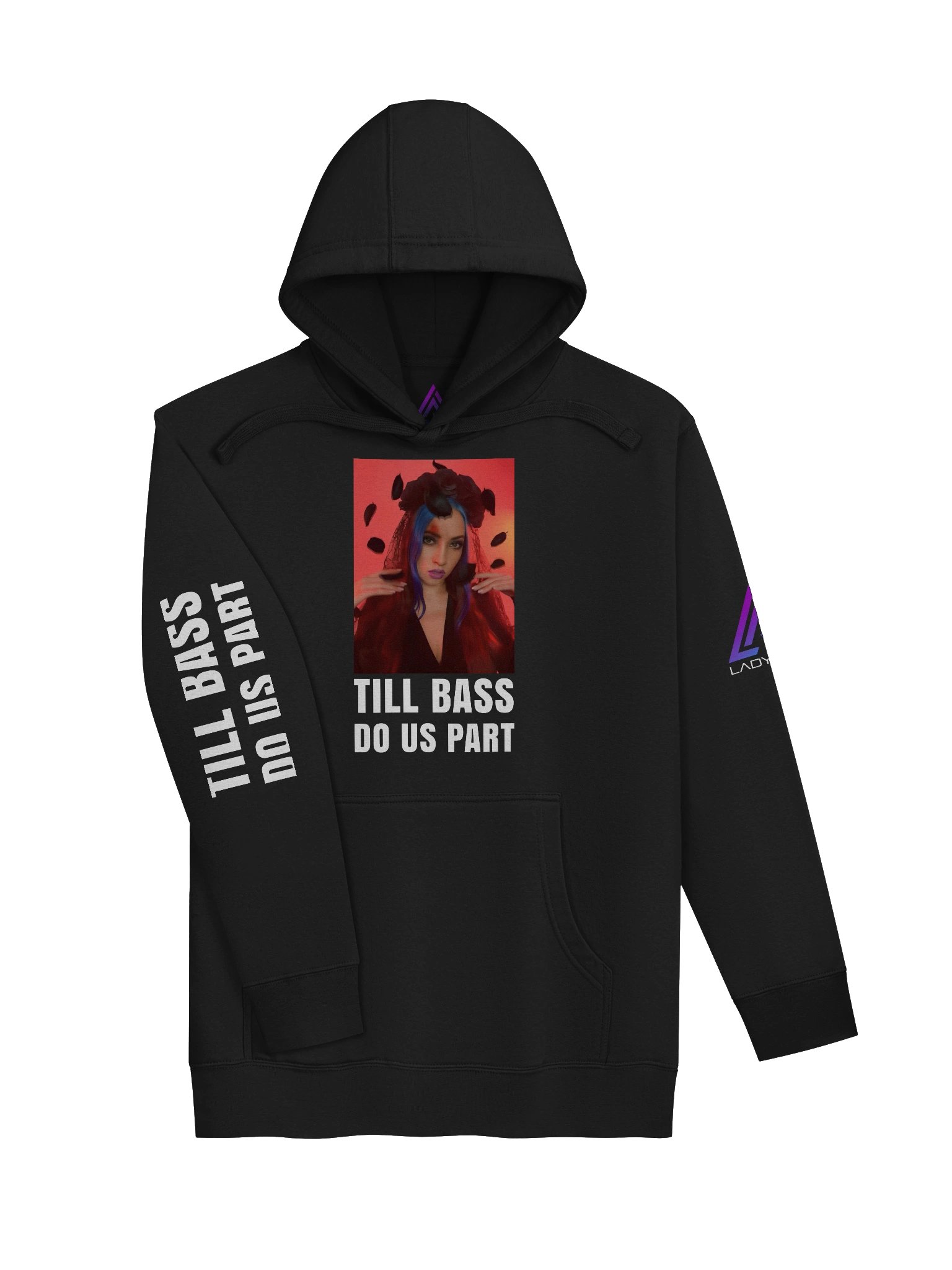 Till Bass Do Us Part – Official Lady Ree Merch Premium Hoodie product image (3)
