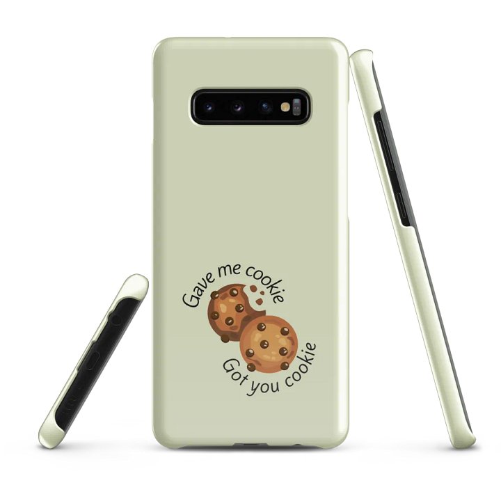 New Girl Cookie Quote Samsung Case – Snap Case for TV Comedy Fans product image (2)