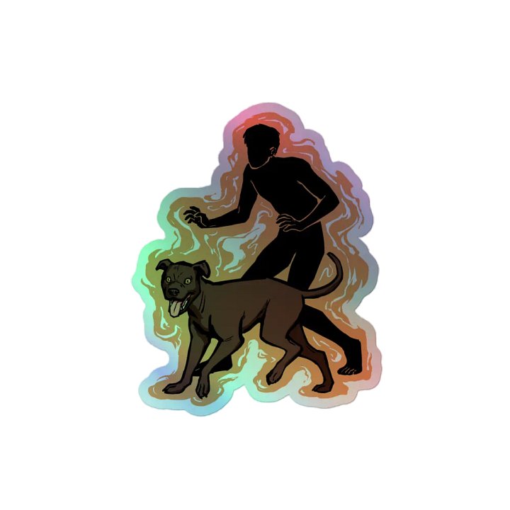 We're Wolves - Holo sticker product image (2)