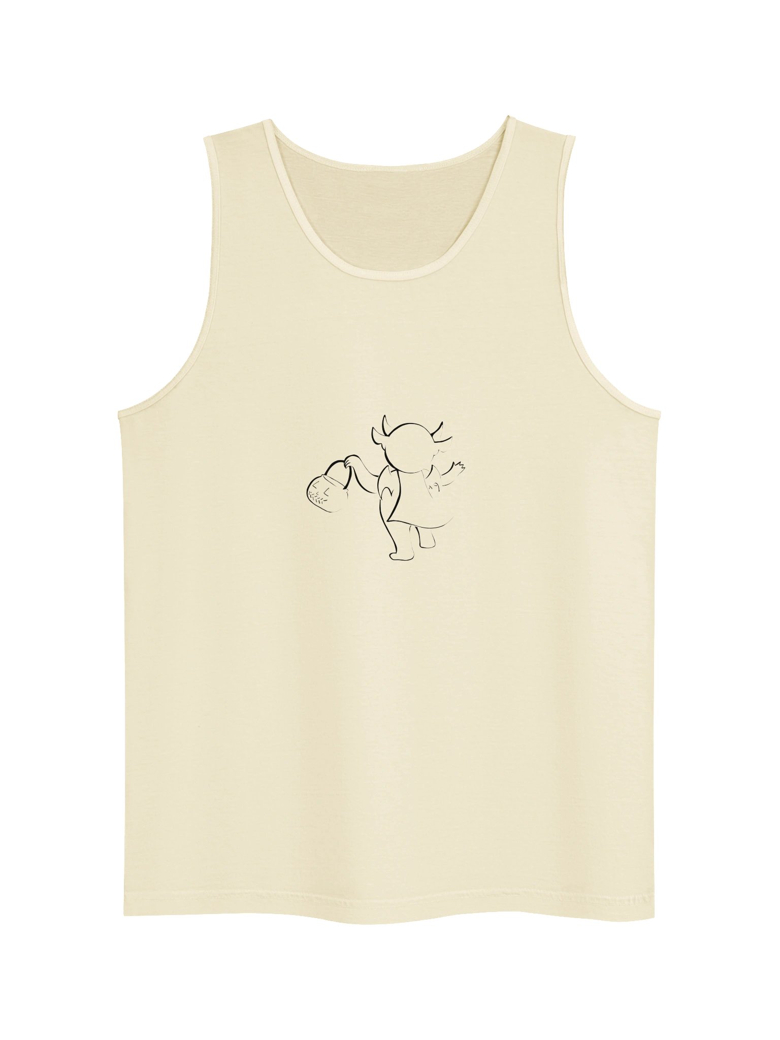 Cryptid On Your Corner Tanktop Shirt (Light Mode) product image (1)