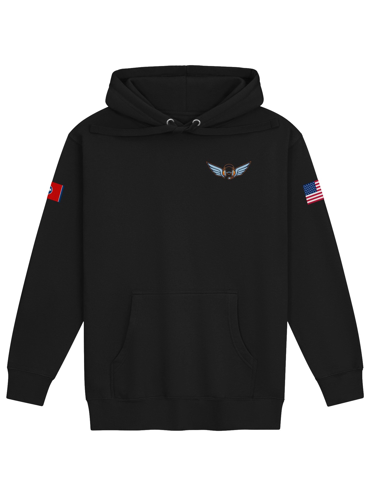 Winged Pilot Icon Premium Hoodie product image (3)