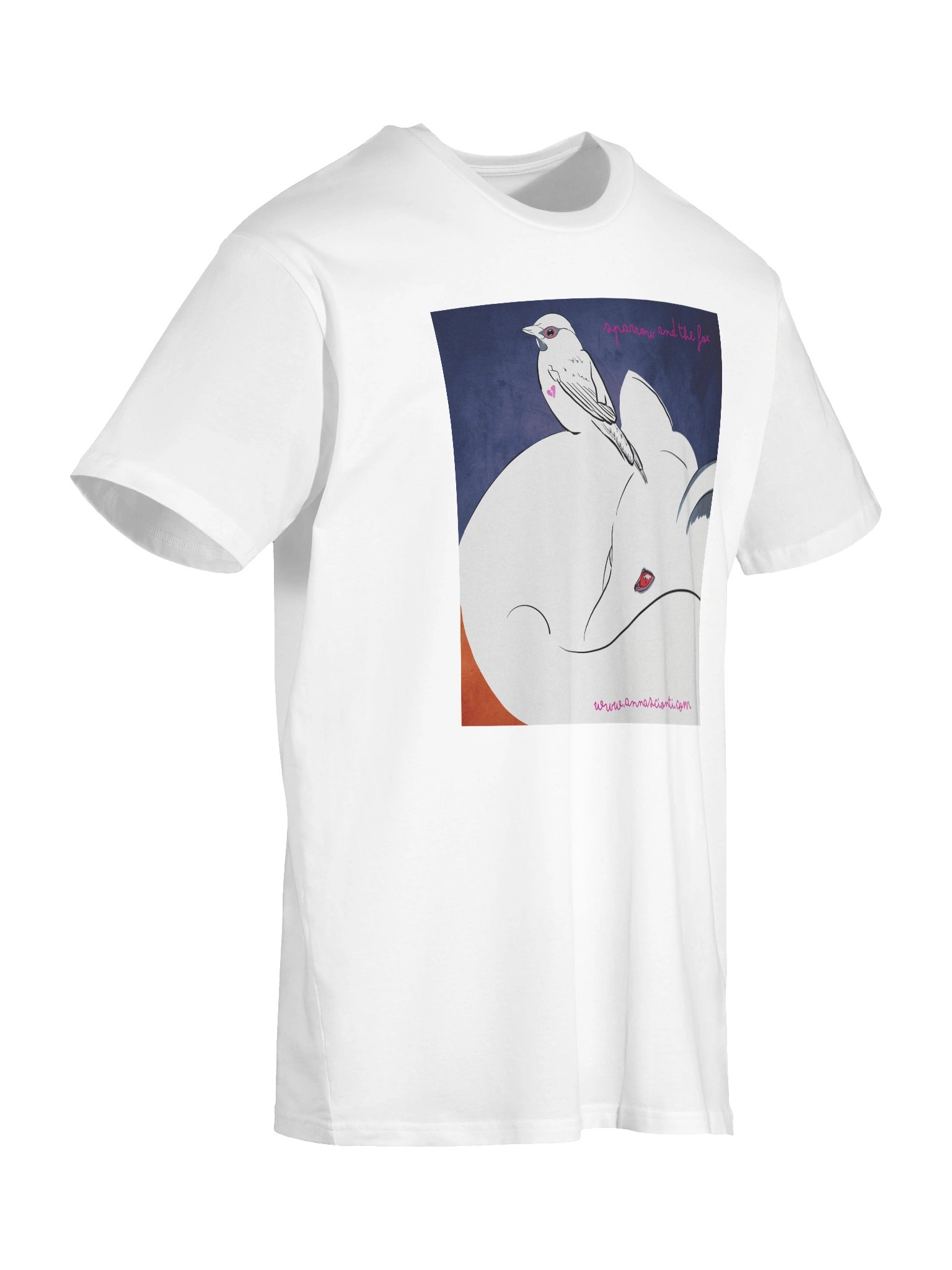 Sparrow And The Fox - White Tee product image (6)