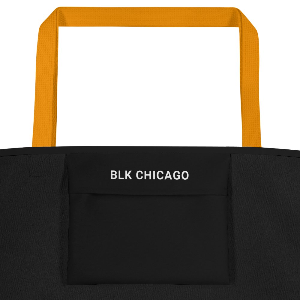 Large Blockline Tote - Yellow product image (2)