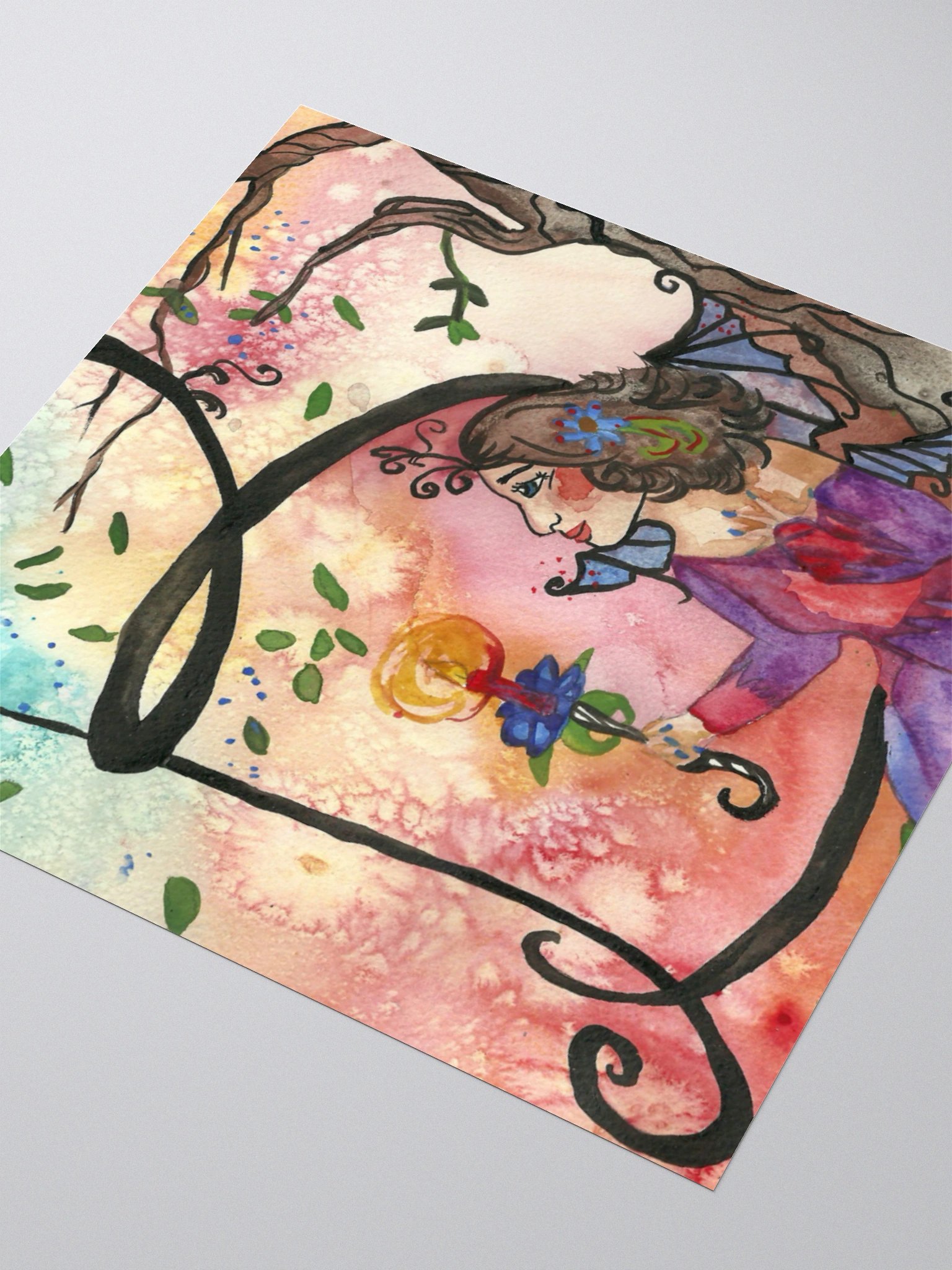 Fairy Alphabets - Letter B Sticker product image (7)