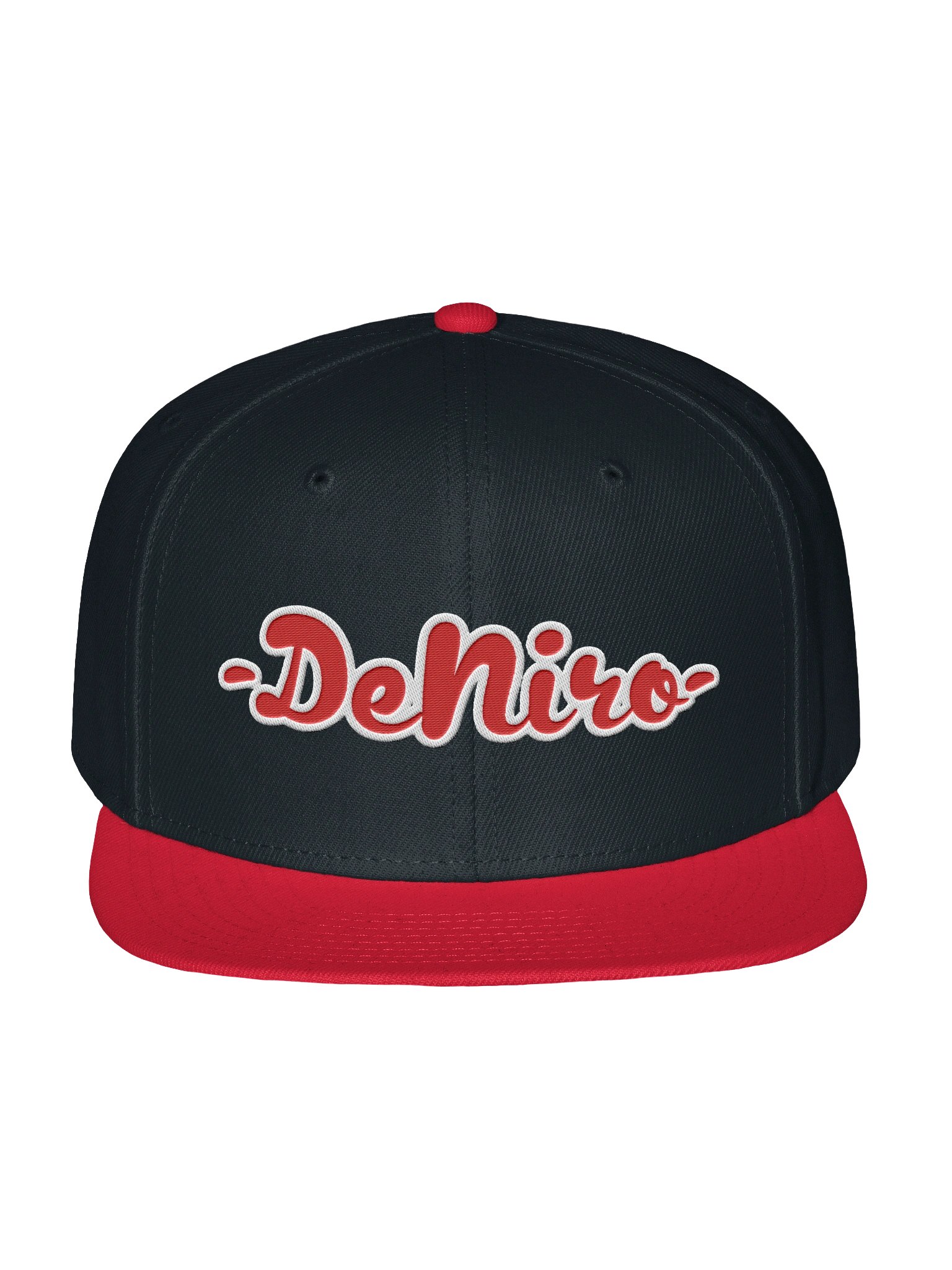 DeNiro Embroidered Flat Brim cap product image (1)