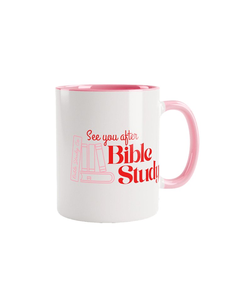 Bible Study Mug - Pink product image (1)