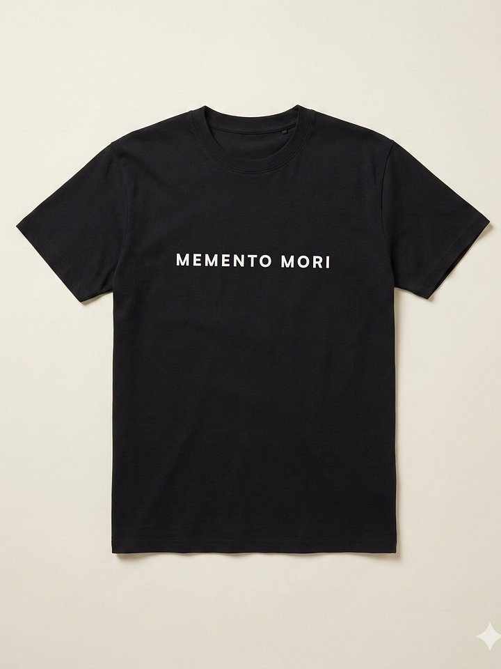 Memento Mori T-Shirt — Limited Philosophy Edition product image (1)