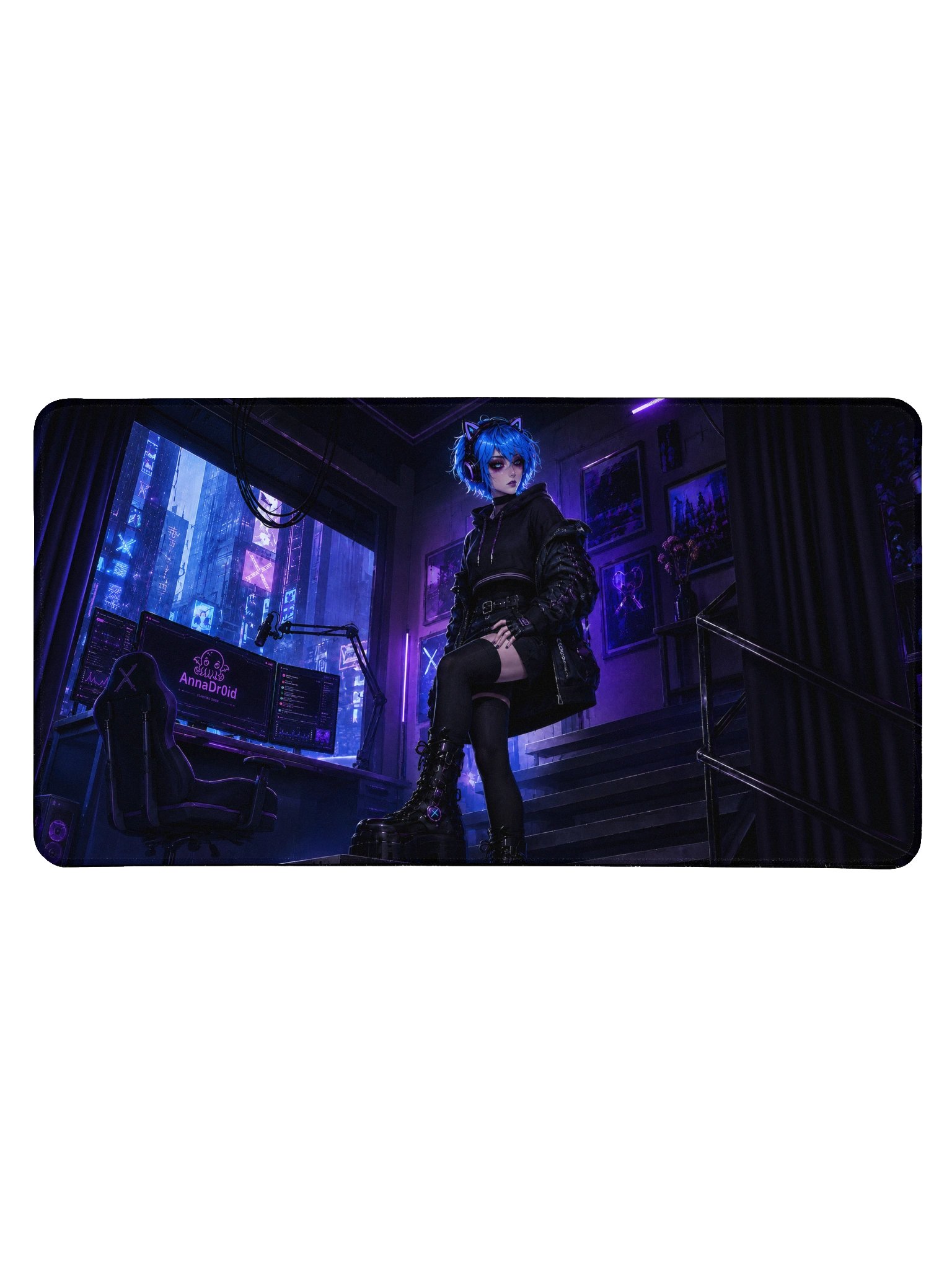 AnnaDr0id Large Desk Mat product image (1)