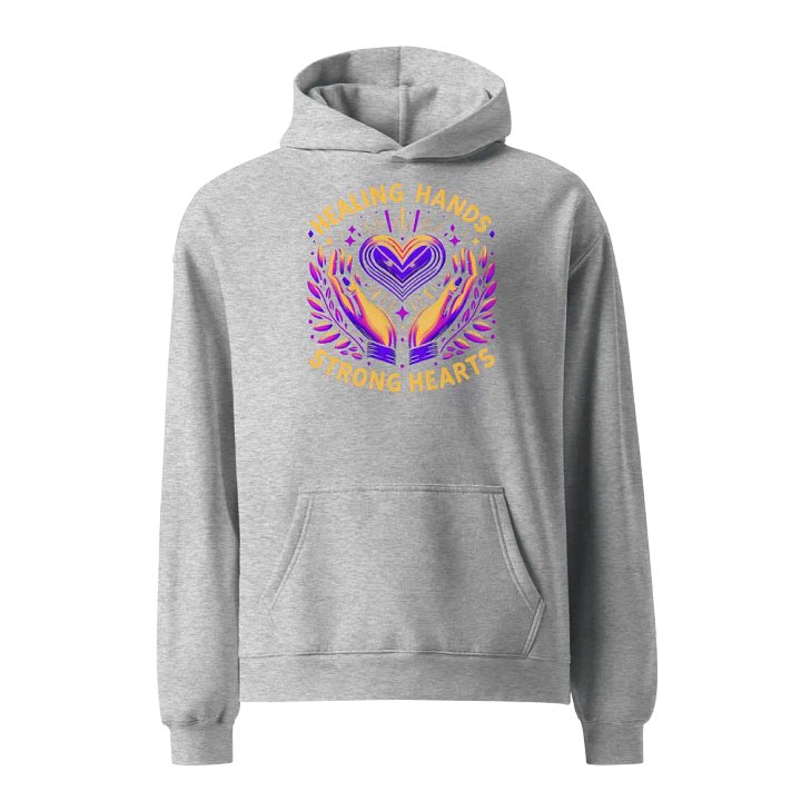 strong hearts ,healing hands hoodie product image (4)