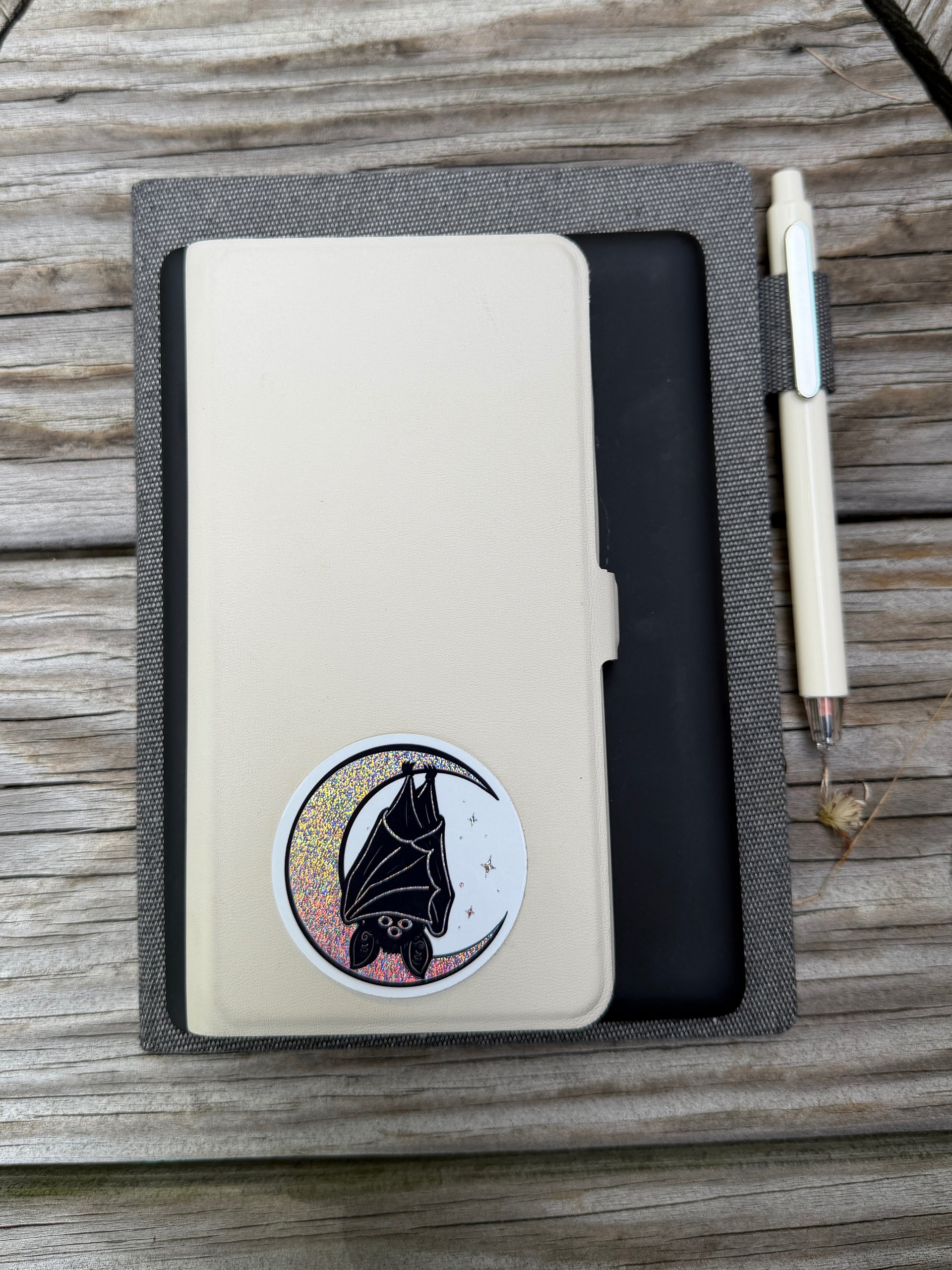 Vesper ~ Moon Bat Sticker product image (2)