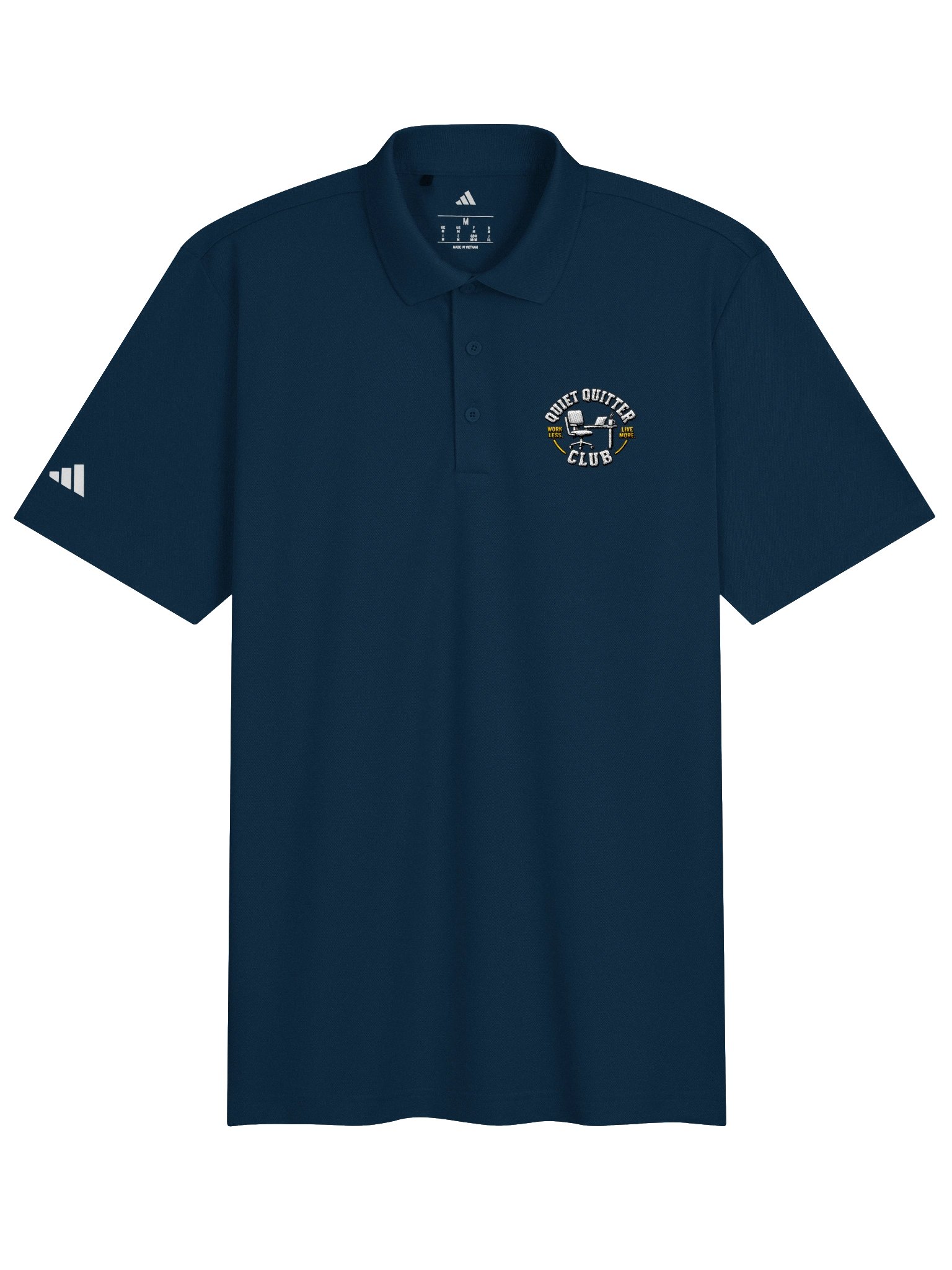 Quiet Quitter Club Polo product image (1)