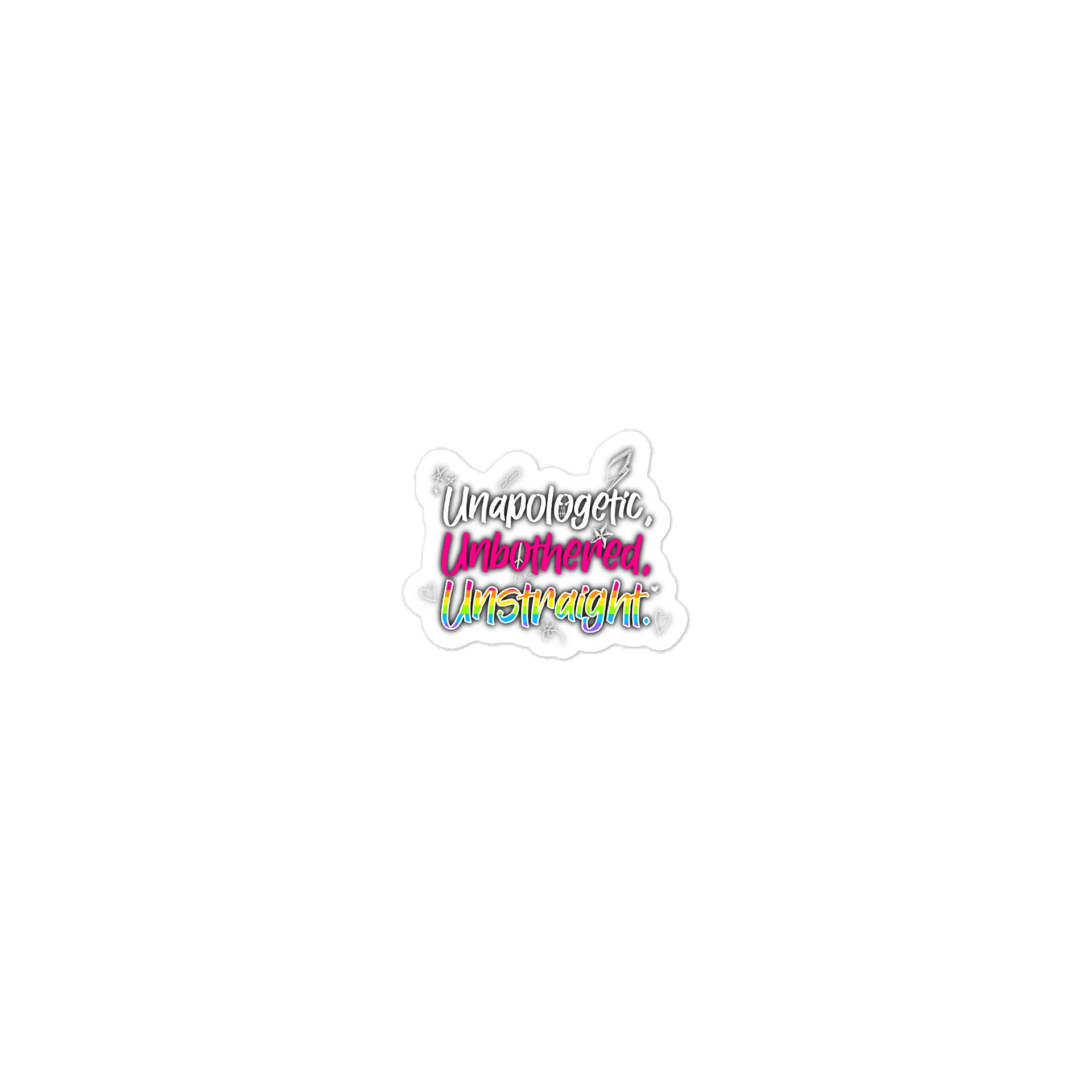 Unstraight Sticker product image (1)