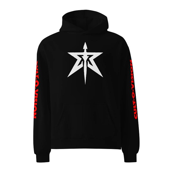 Premium Oversized Pullover Hoodie - CULT-O-VISION product image (2)