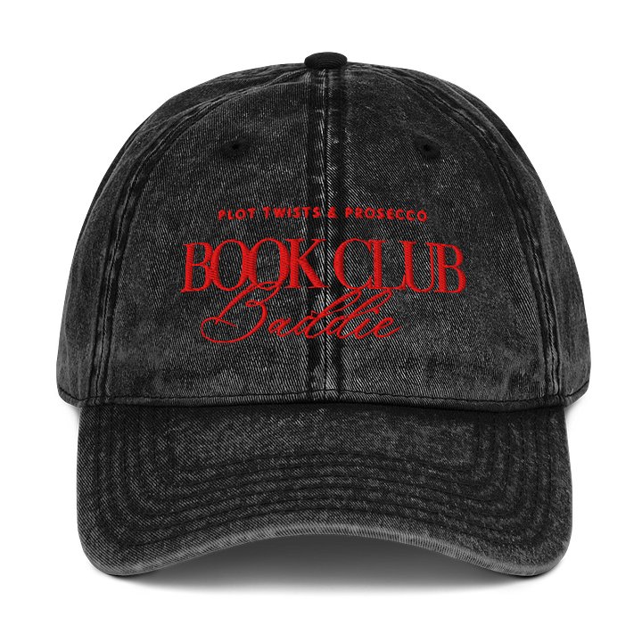 The Official "Baddie" Vintage Wash Dad Hat product image (1)