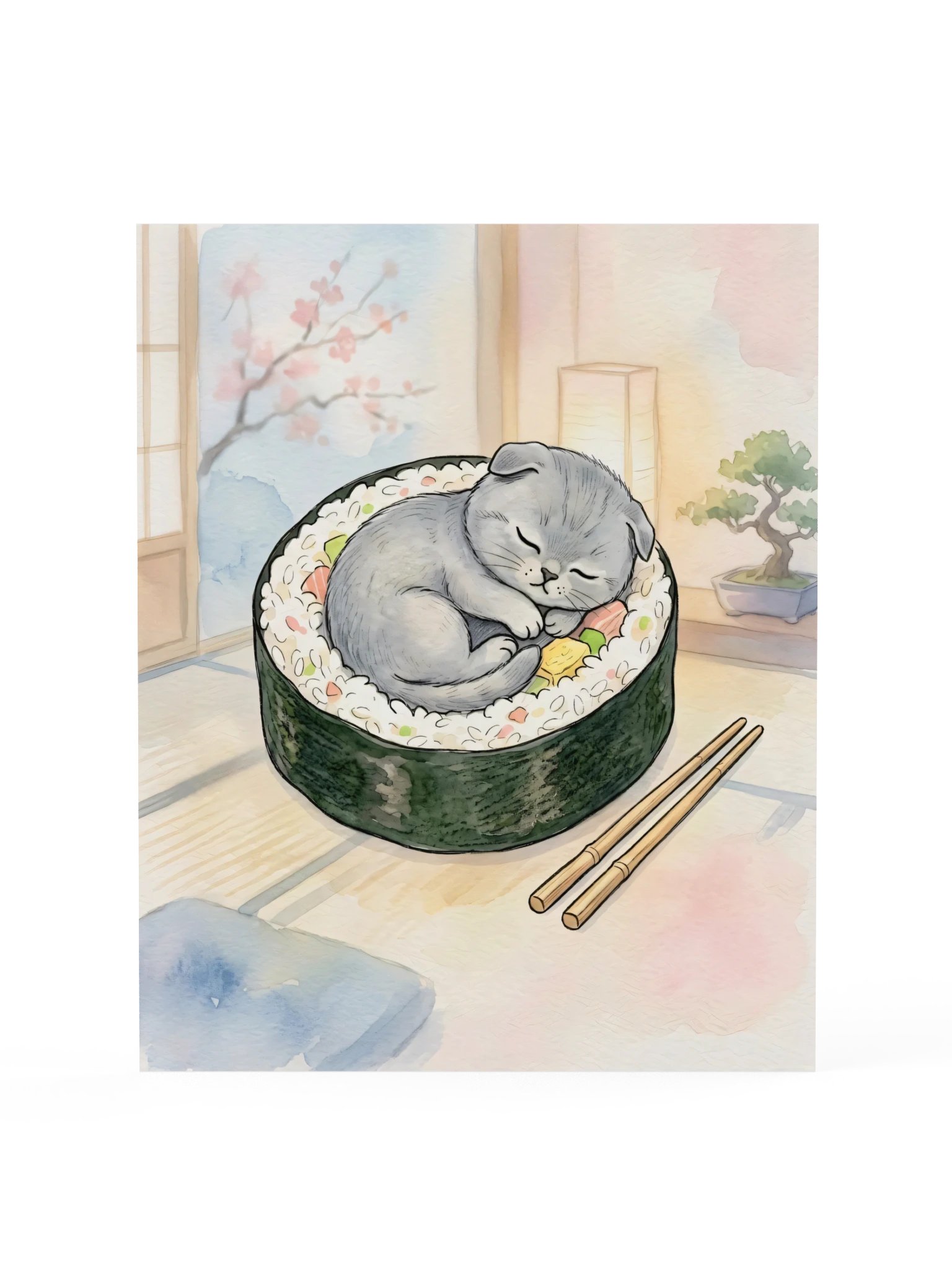 Sushi Roll Fold Poster product image (15)