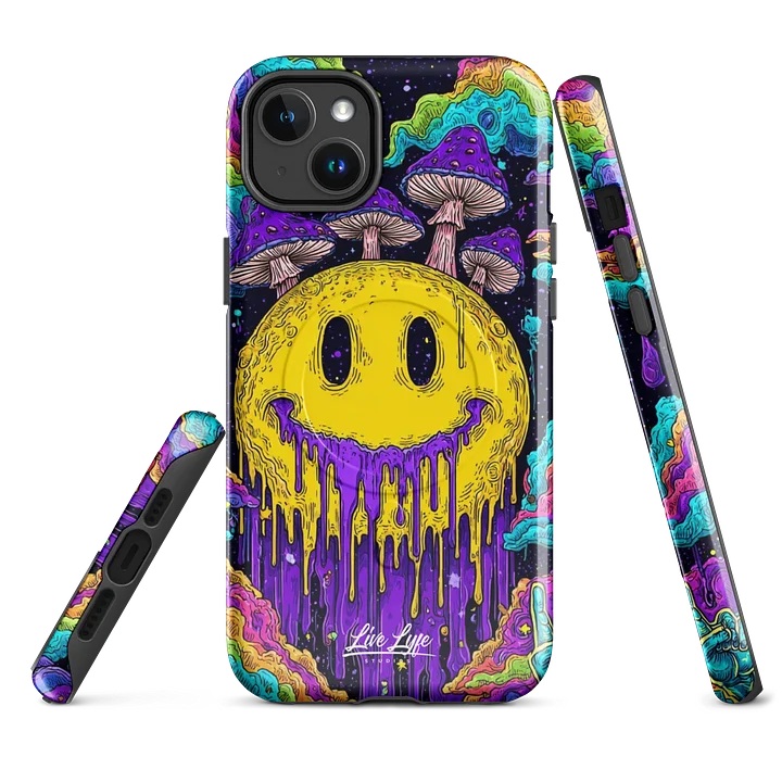 Trippie Smiley Face MagSafe Tough Case for iPhone® product image (1)
