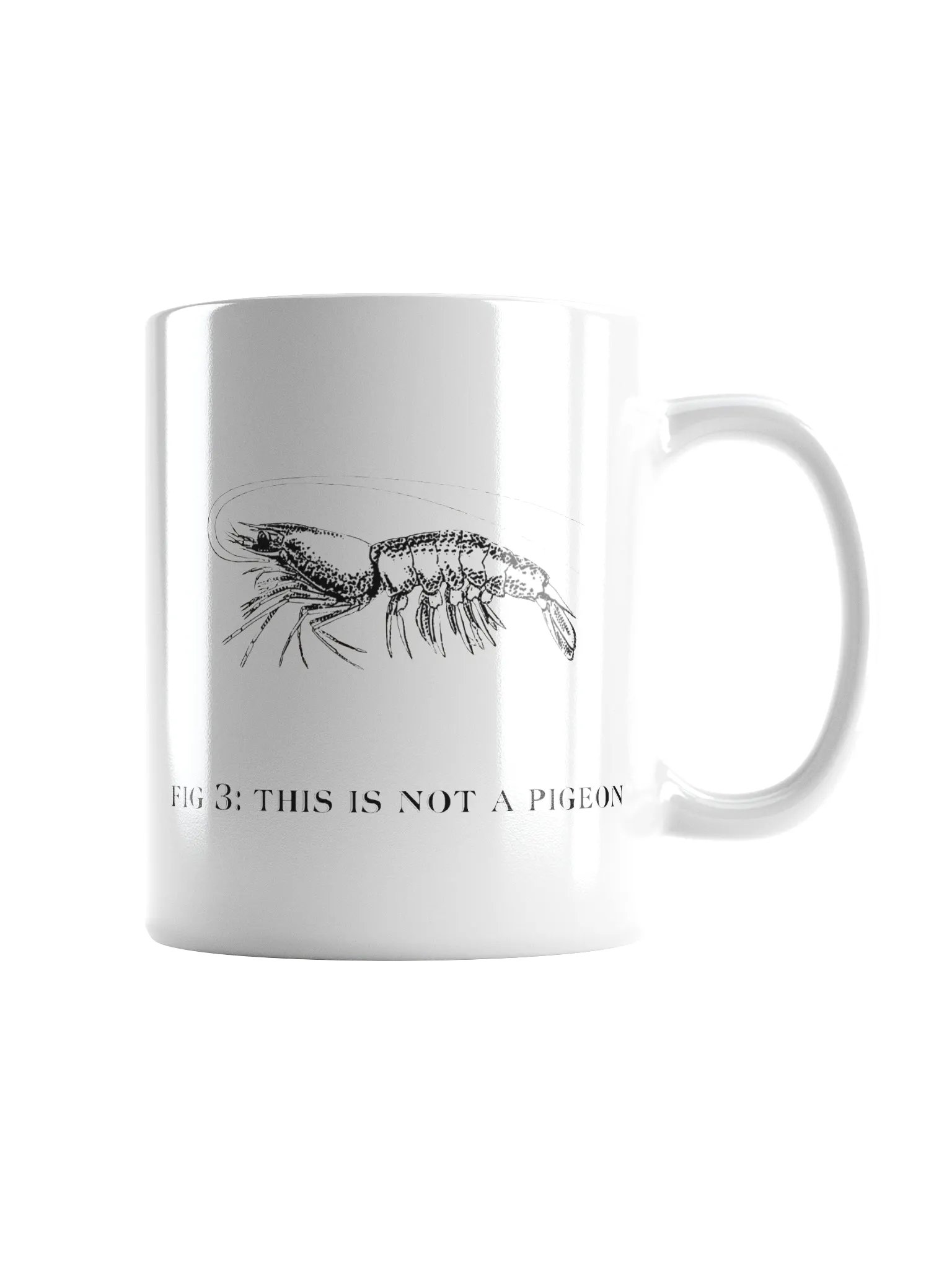 Not A Pigeon-Prawn Mug product image (2)