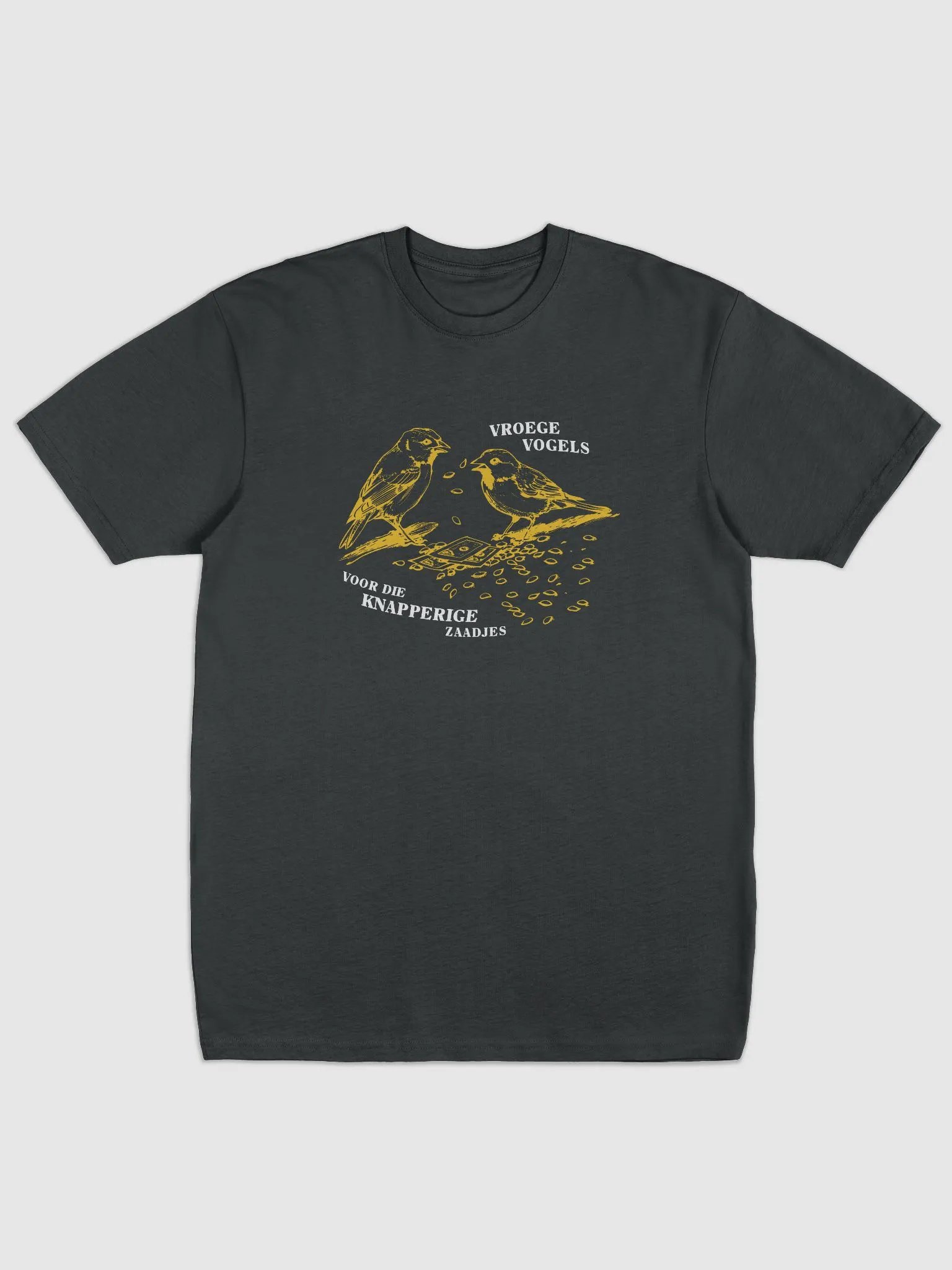 Vroege vogels voor die knapperige zaadjes - Black / Gold product image (2)