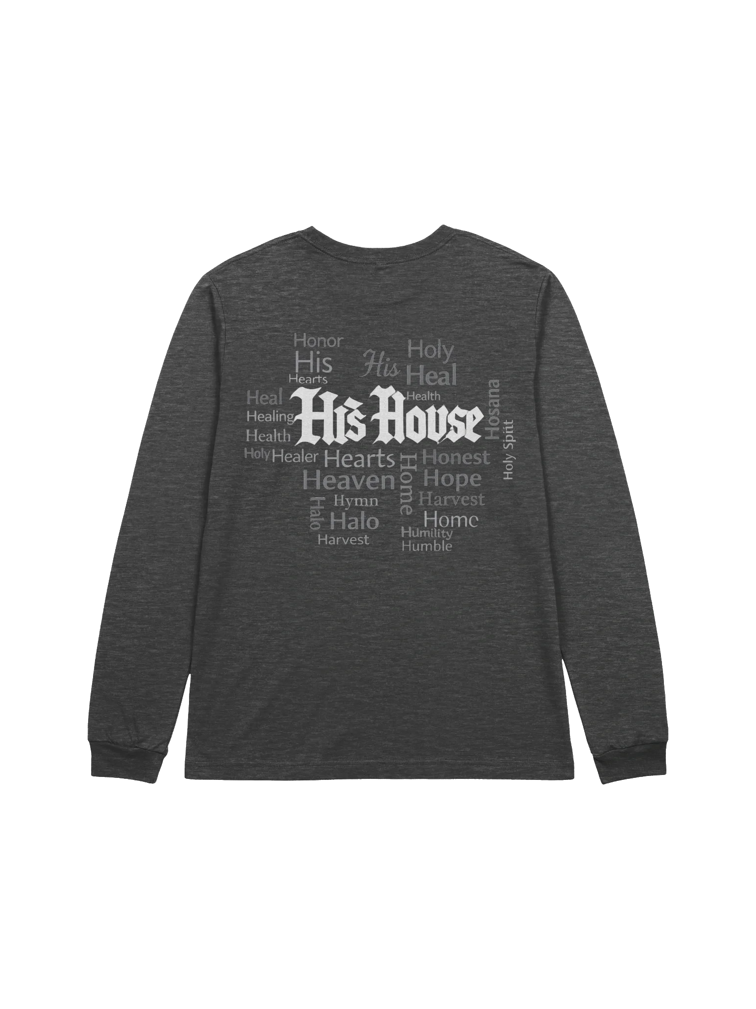 His House Unisex "Heavenly H" Supersoft Long Sleeve T-Shirt by His House