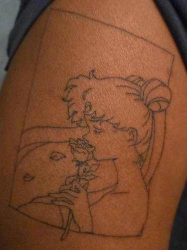 Honestly I am obsessed with my first tattoo.
I was so scared but it actually didnt hurt at all.

@dyji.tatt was amazing. High...