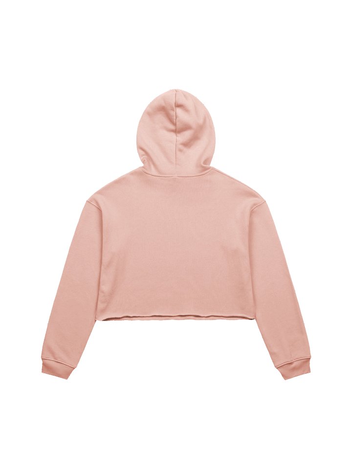 Princess of Chaos Tiara Cropped Hoodie - Black Text product image (2)