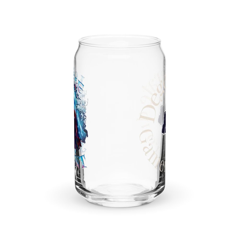 I Talk Can Glass with Lid&Straw product image (2)