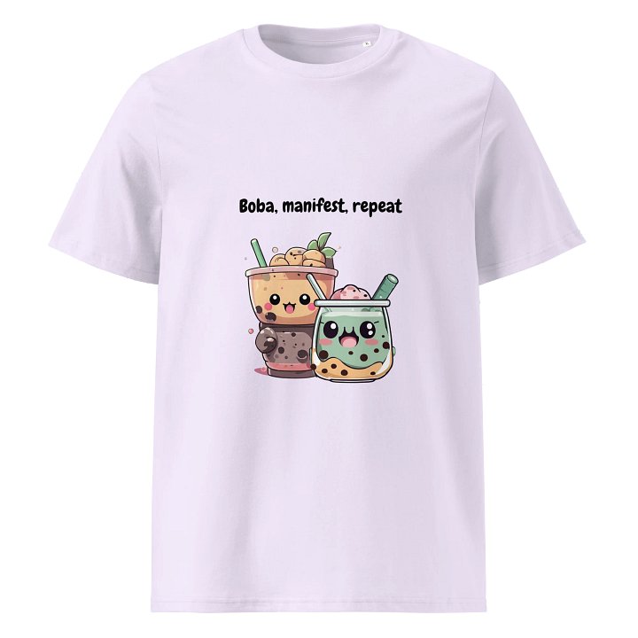 Boba, manifest, repeat Unisex T-Shirt product image (1)