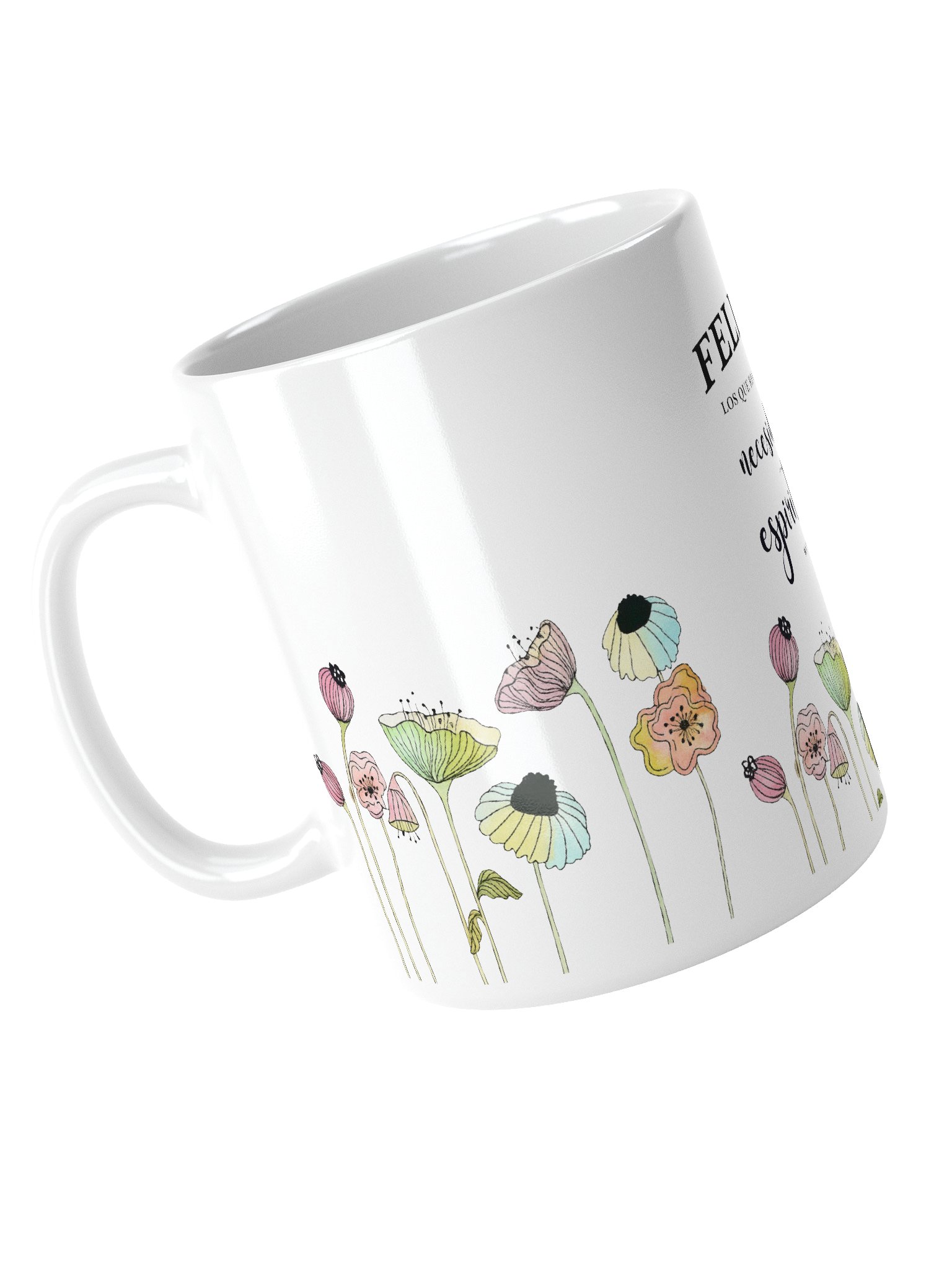 Taza Texto Anual 2026 – “Felices los que reconocen sus necesidades espirituales” Mateo 5:3 product image (5)