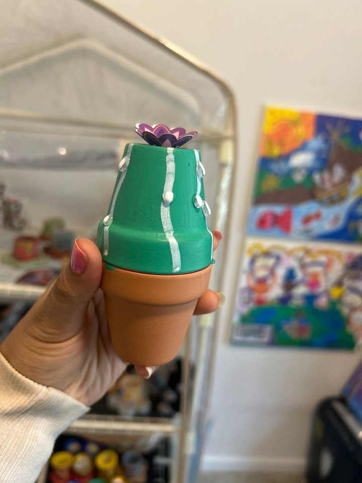 Super colorful handmade cactus! #18 product image (1)