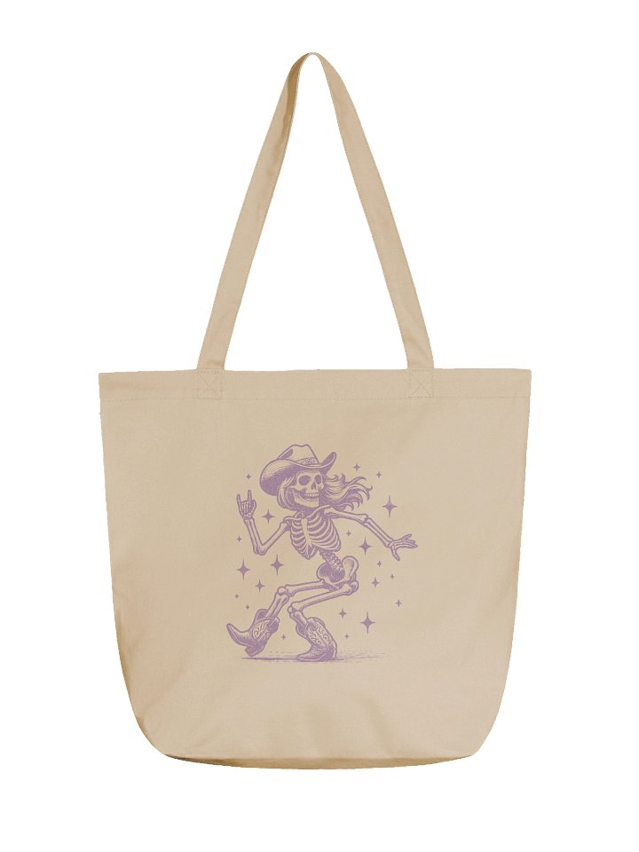 Cowgirl Shakin' Bones Canvas Tote product image (1)