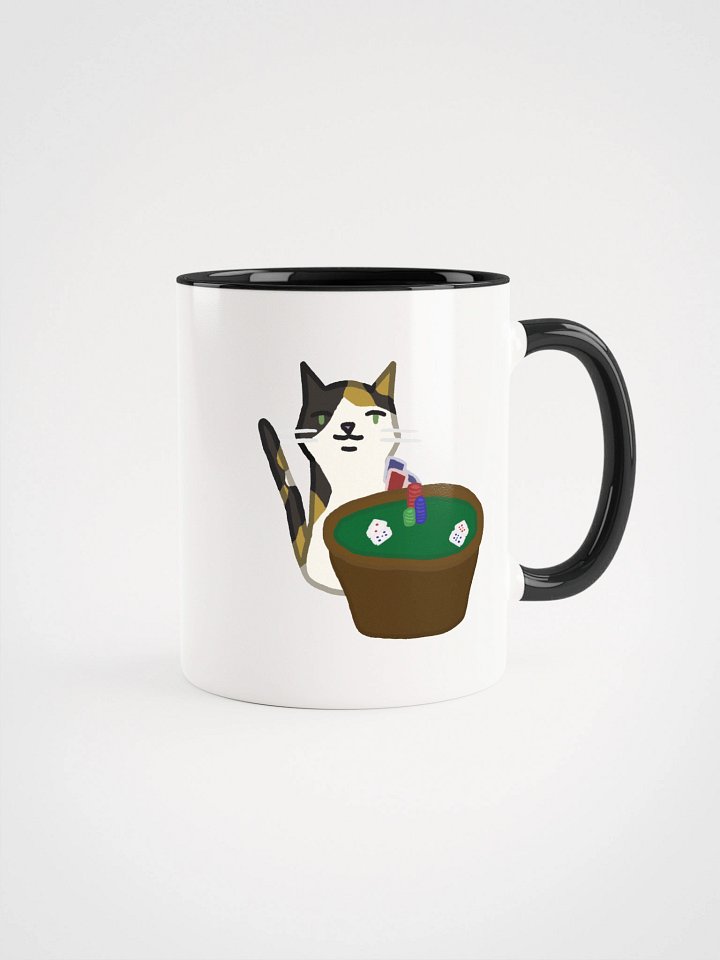 Gambling Calico Ceramic Mug product image (2)