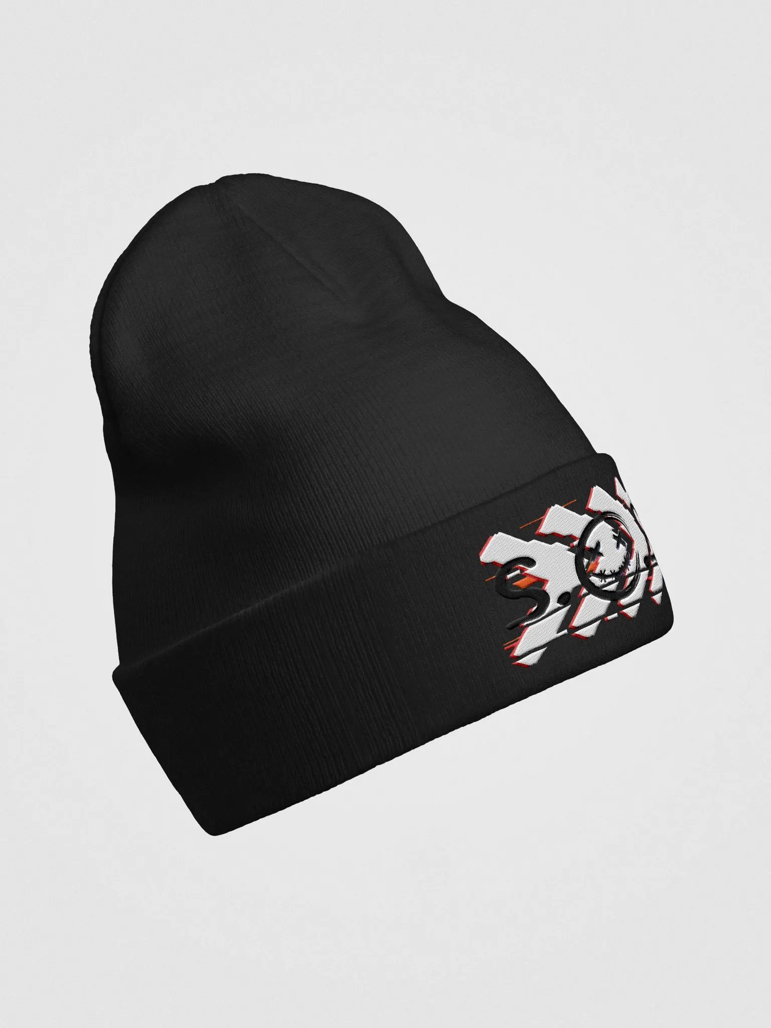 Fast Forward Glitched Beanie product image (4)