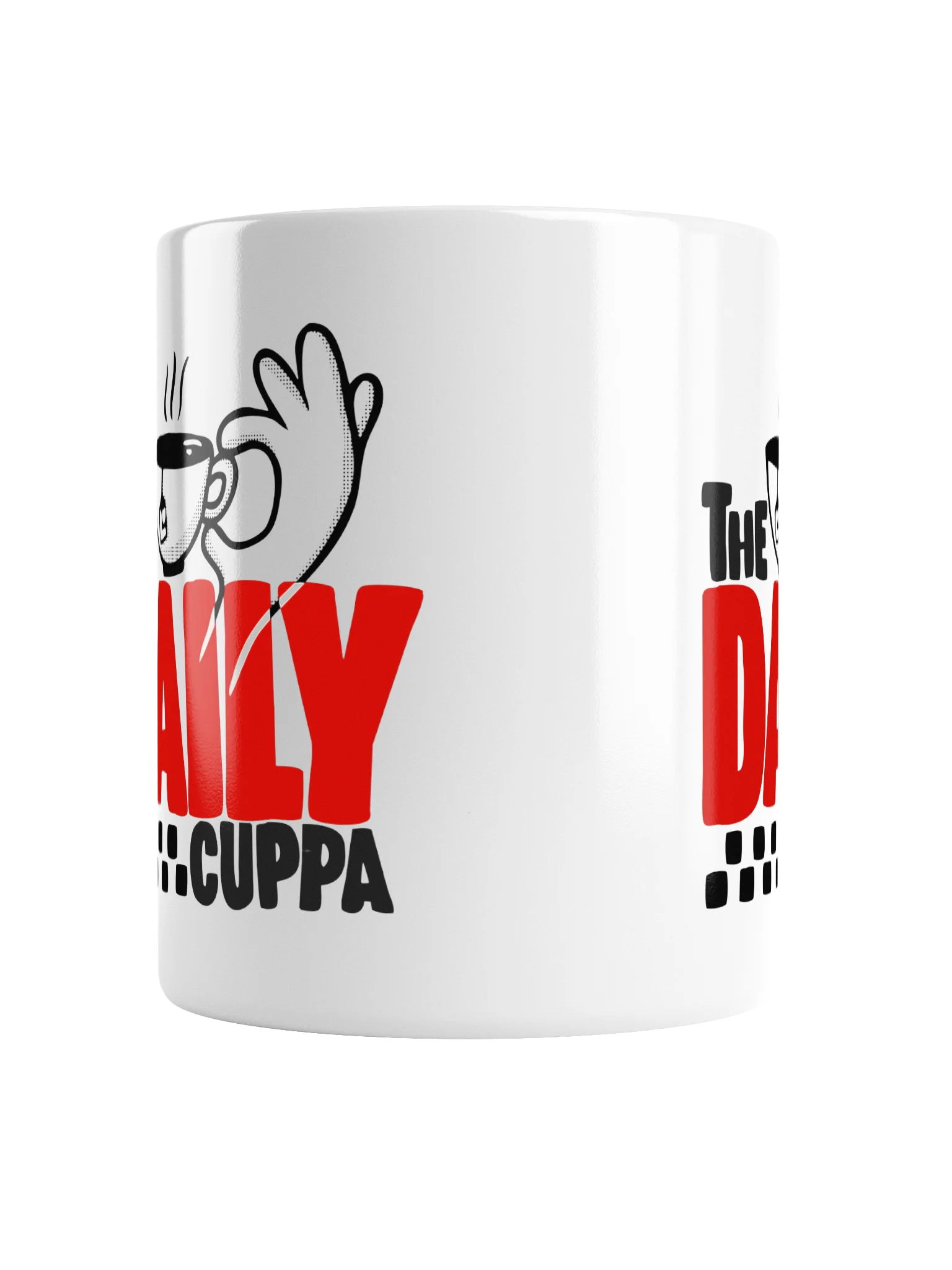 The Daily Cuppa - Mug - Red product image (2)