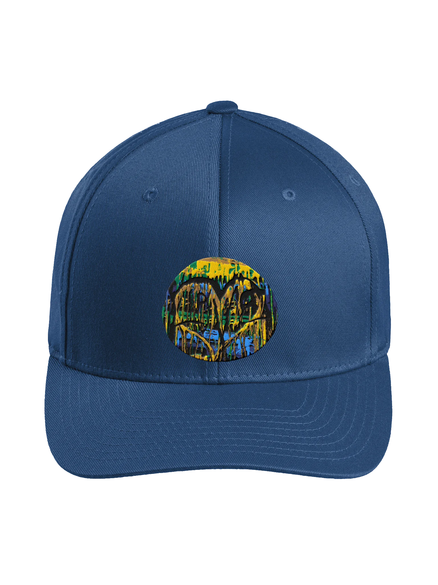 Graffiti Heart Glow Flexfit Hat product image (1)