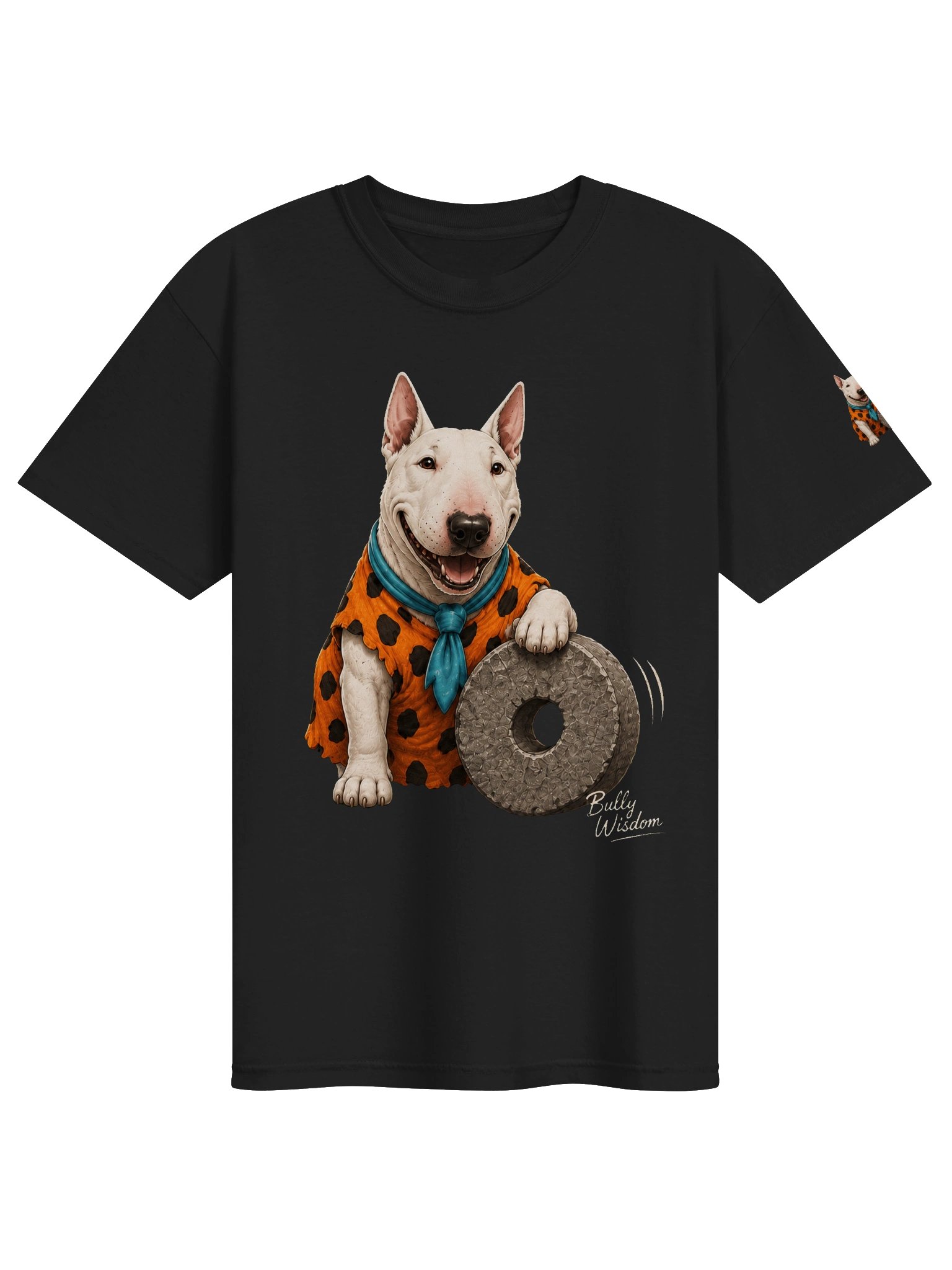 Flintbone – Bull Terrier Character T-Shirt product image (4)